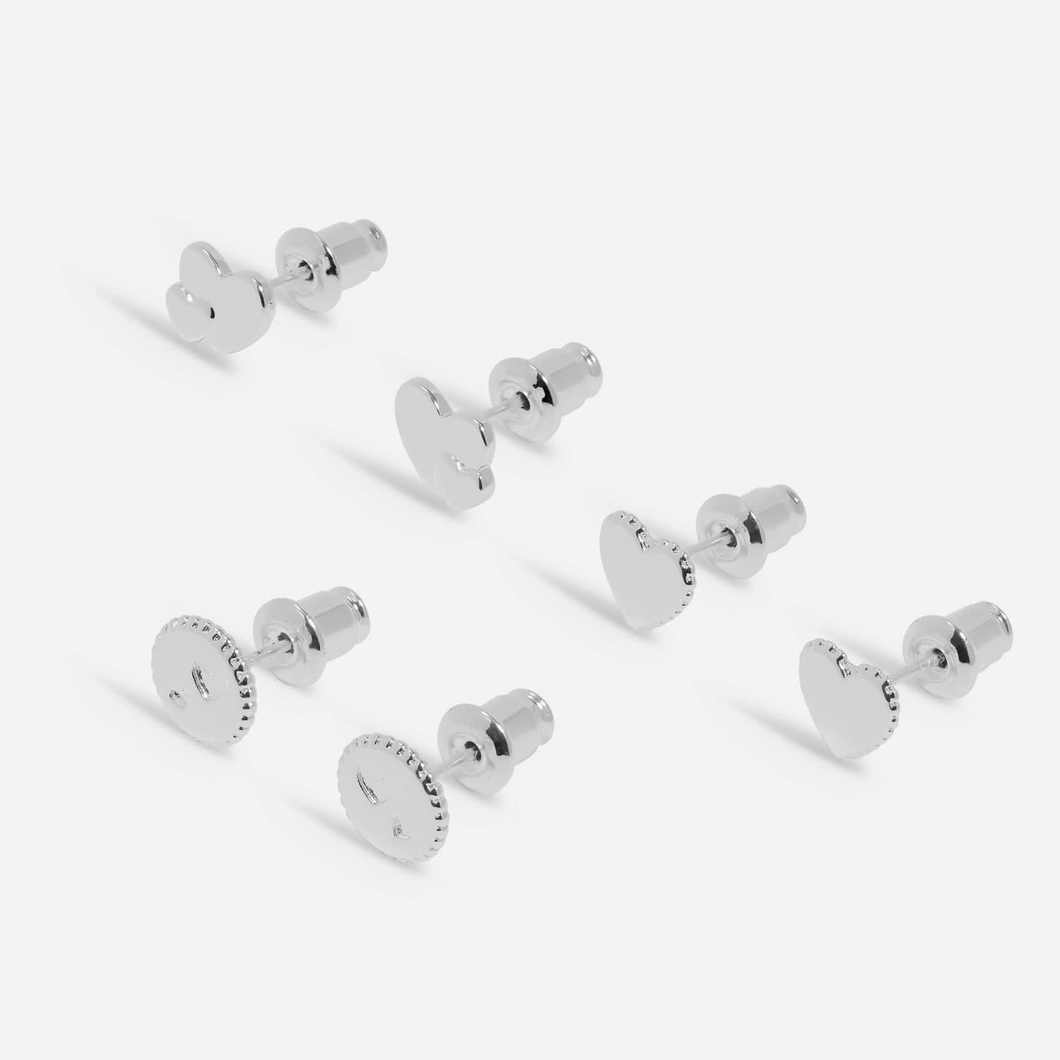 Lifes A Charm Mum Silver Plated Earrings 7863