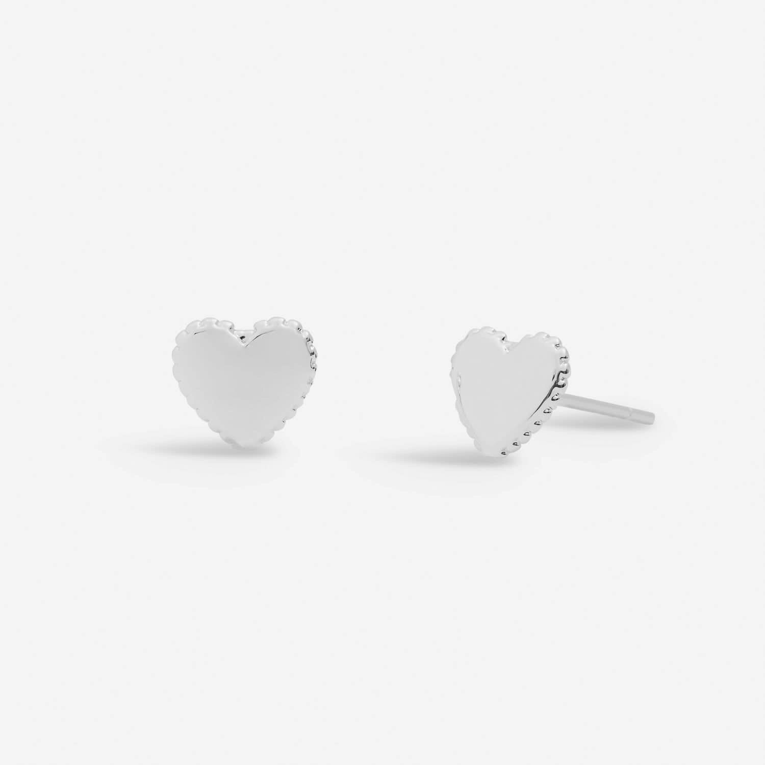 Lifes A Charm Mum Silver Plated Earrings 7863