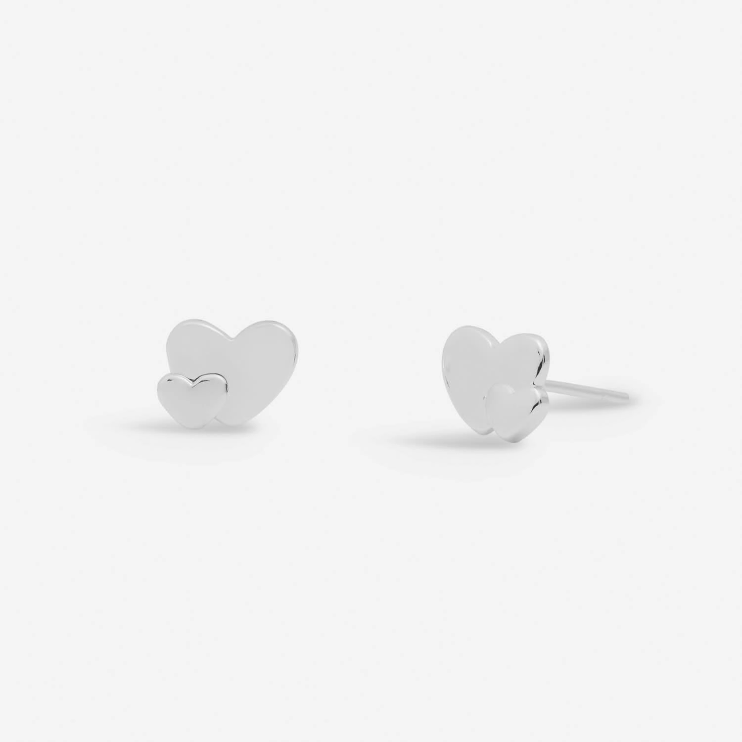 Lifes A Charm Mum Silver Plated Earrings 7863
