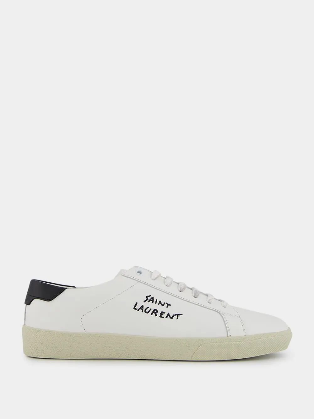 Logo-Embroidered Low-Top Sneakers