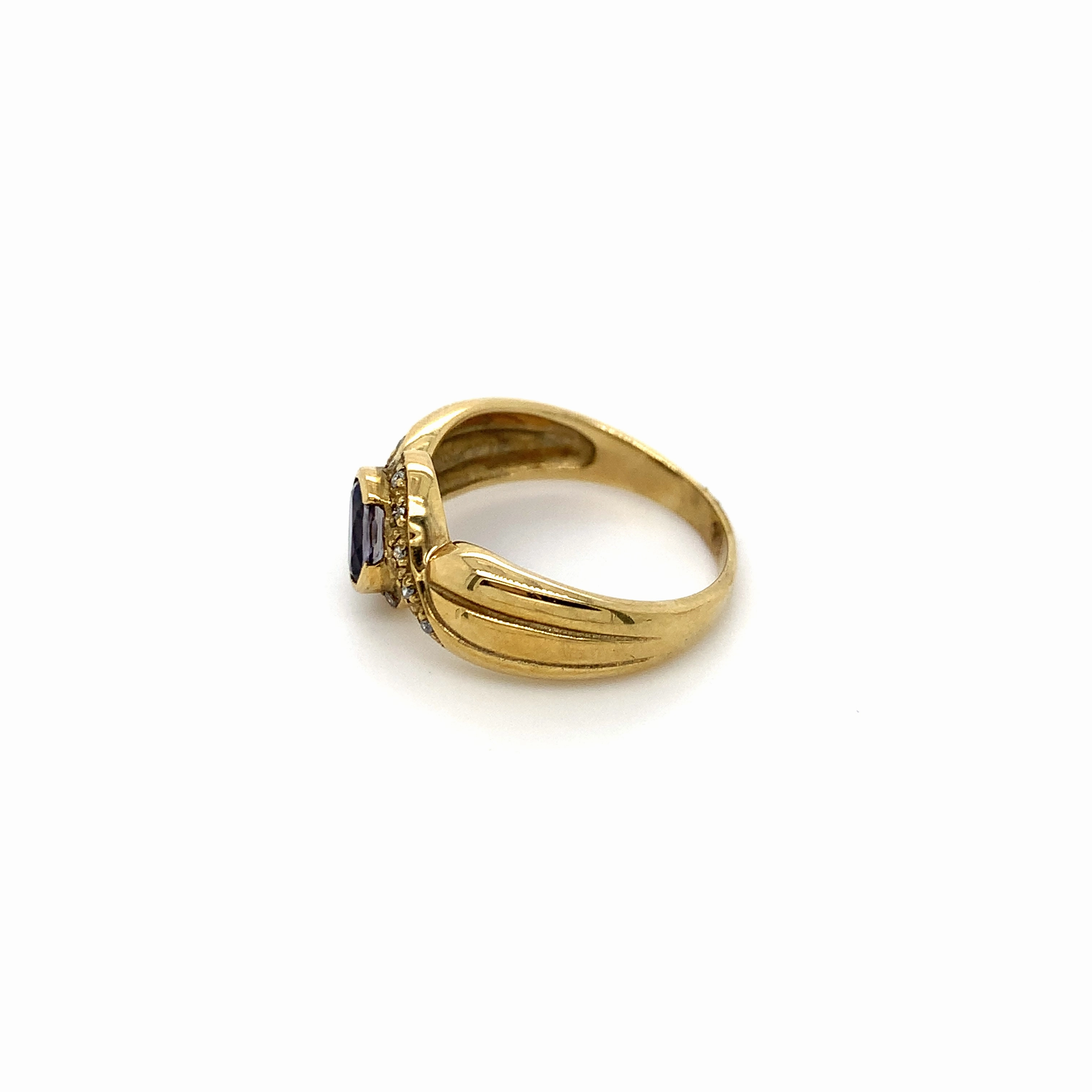 Lola Iolite Infinity Band Ring