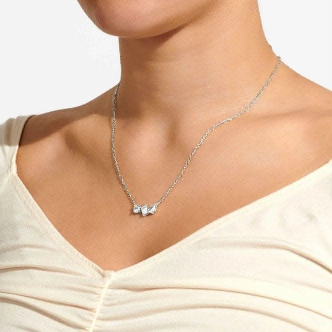 Love From Your Little Ones three Silver Plated 46cm   5cm  Necklace 7300