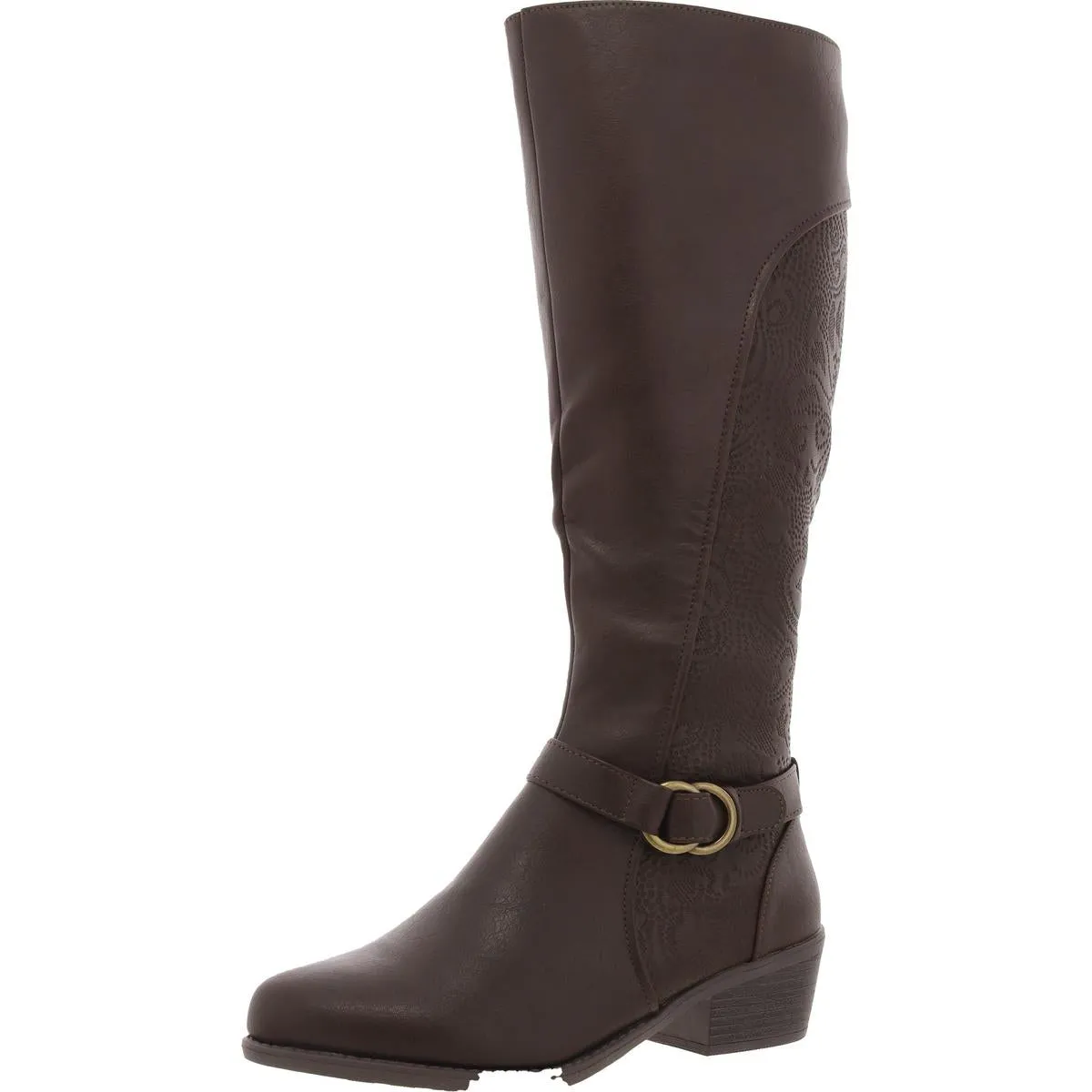 Luella  Womens Synthetic Western Knee-High Boots