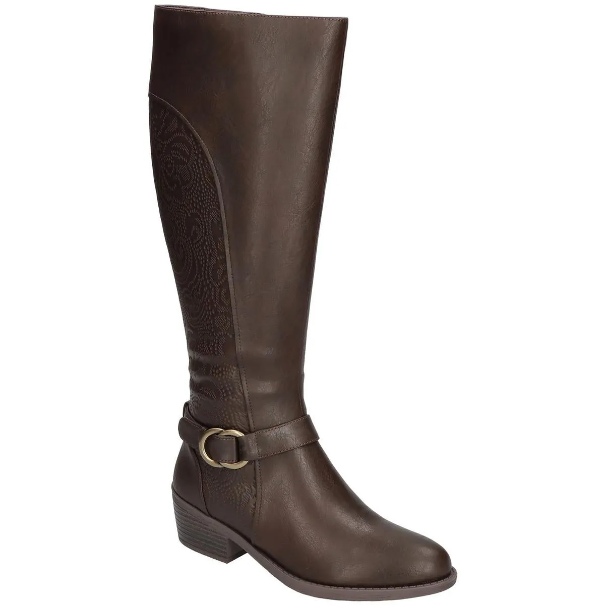 Luella  Womens Synthetic Western Knee-High Boots