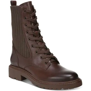 Lydell Womens Mixed Media Lace Up Ankle Boots