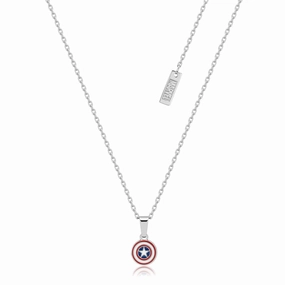Marvel - Captain America - Necklace & Earring