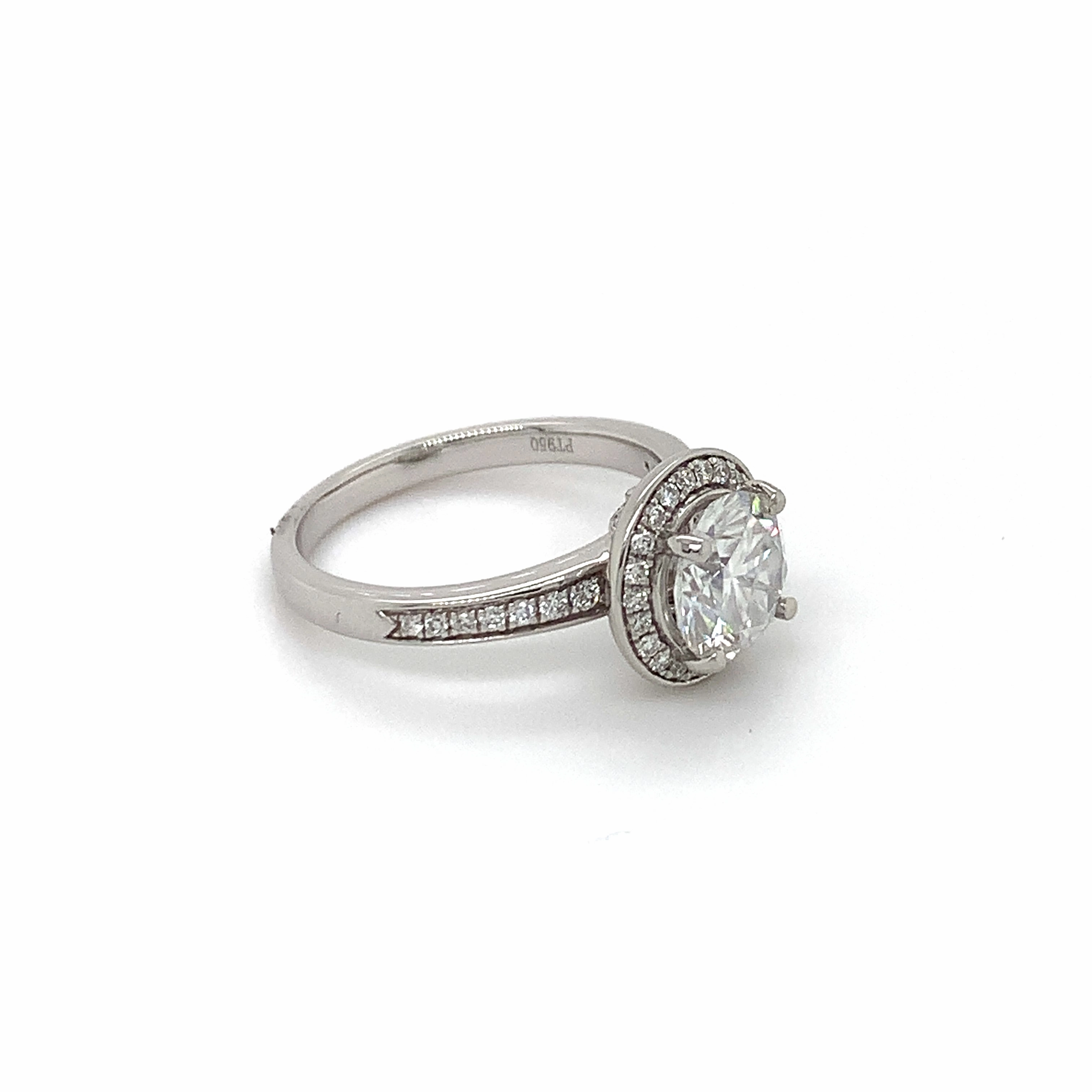 Mary Moissanite Ring