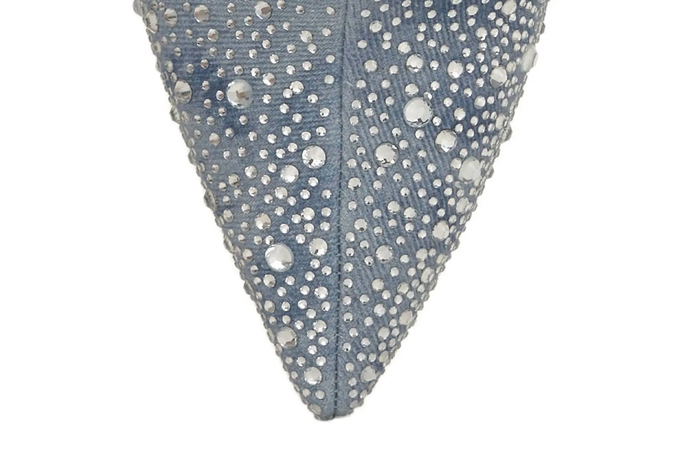Maryeli Embellished Dress Boots In Denim
