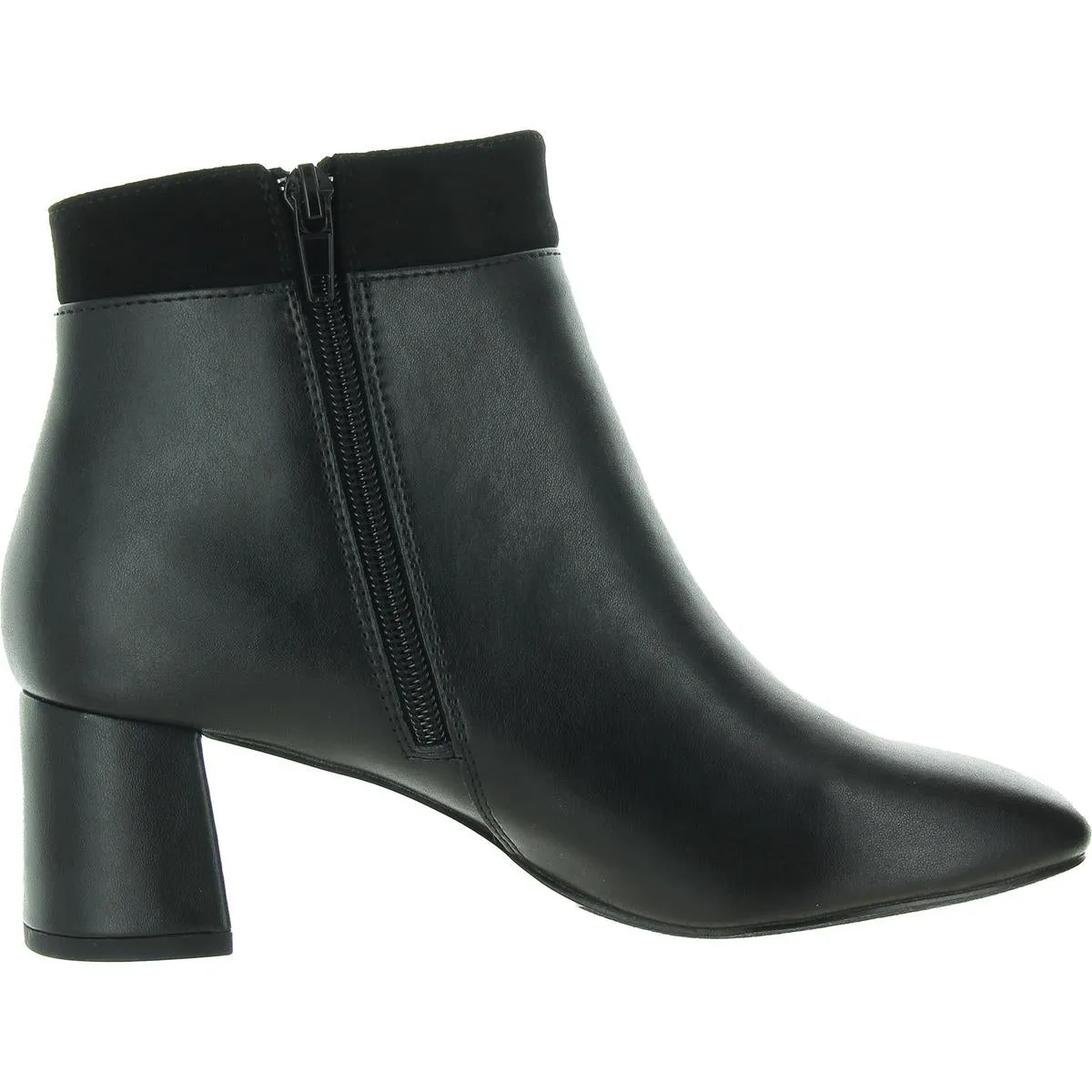 MEDLEY Womens Two Tone Man Made Chelsea Boots