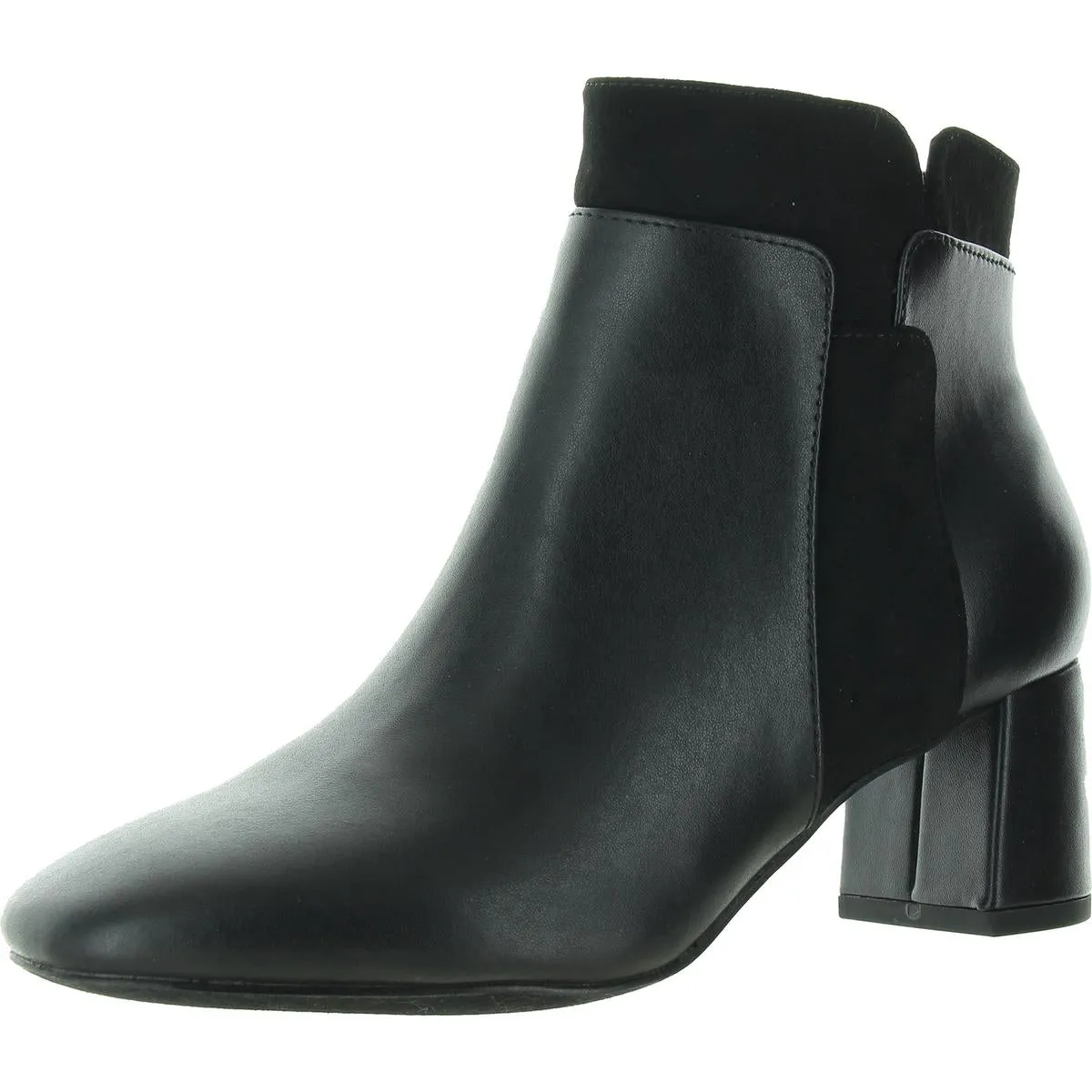 MEDLEY Womens Two Tone Man Made Chelsea Boots