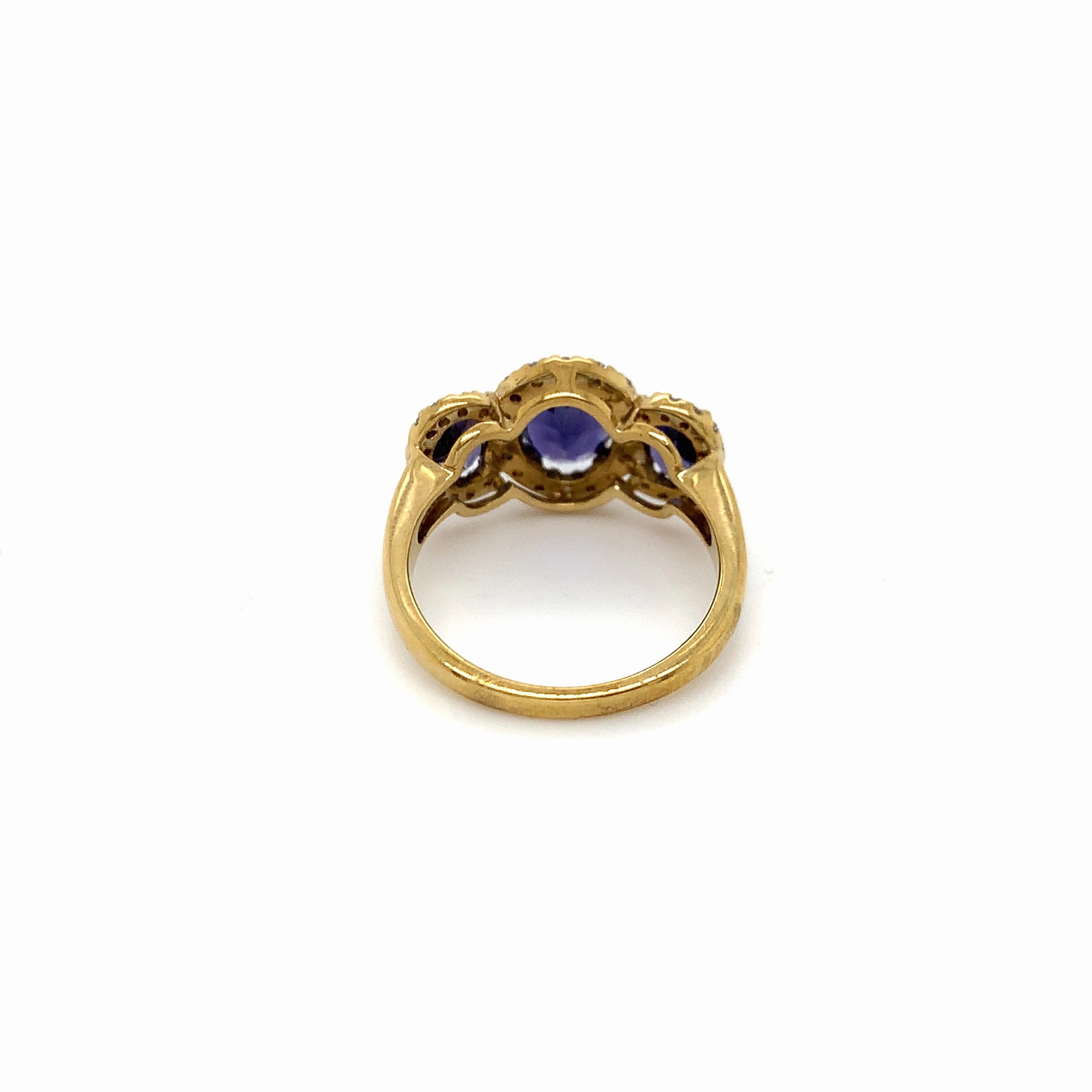 Melanie Trilogy Tanzanite Ring