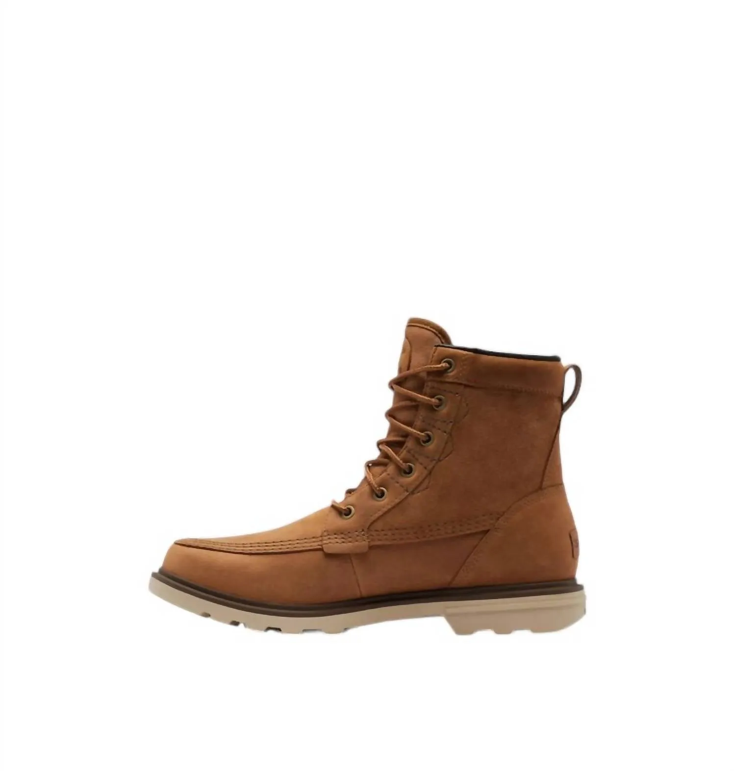 Men's Carson Storm Waterproof Fashion Boots In Camel Brown, Oatmeal