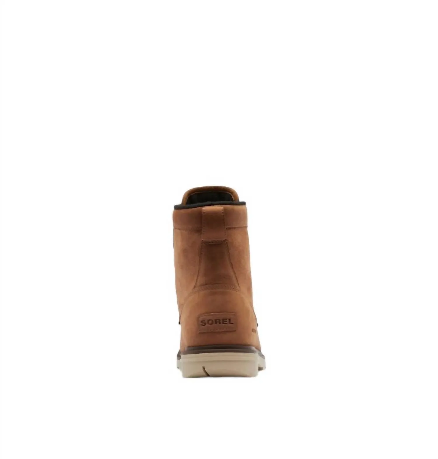 Men's Carson Storm Waterproof Fashion Boots In Camel Brown, Oatmeal