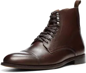 Men's Dawsyn Leather Boot In Cappuccino