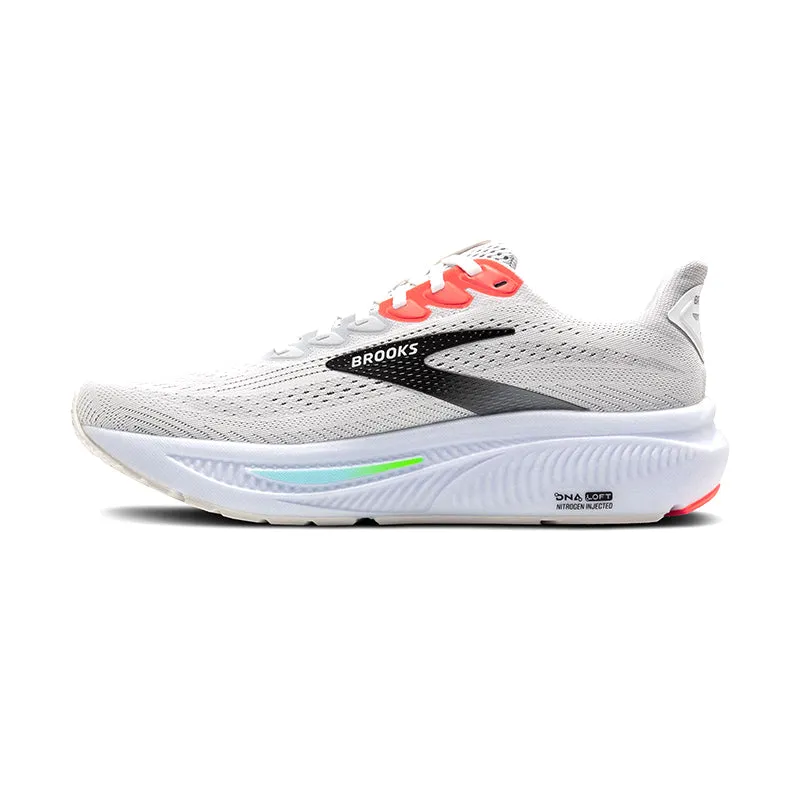 Men's Ghost 17 White/Pink Clay/Gecko