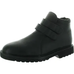 Mens Lined Leather Chukka Boots