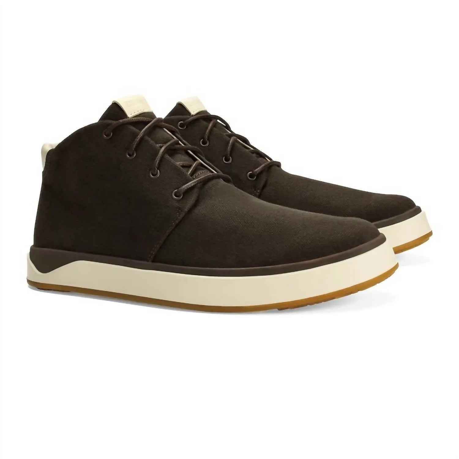 Men's Papak Chukka Boots In Dark Wood/dark Wood