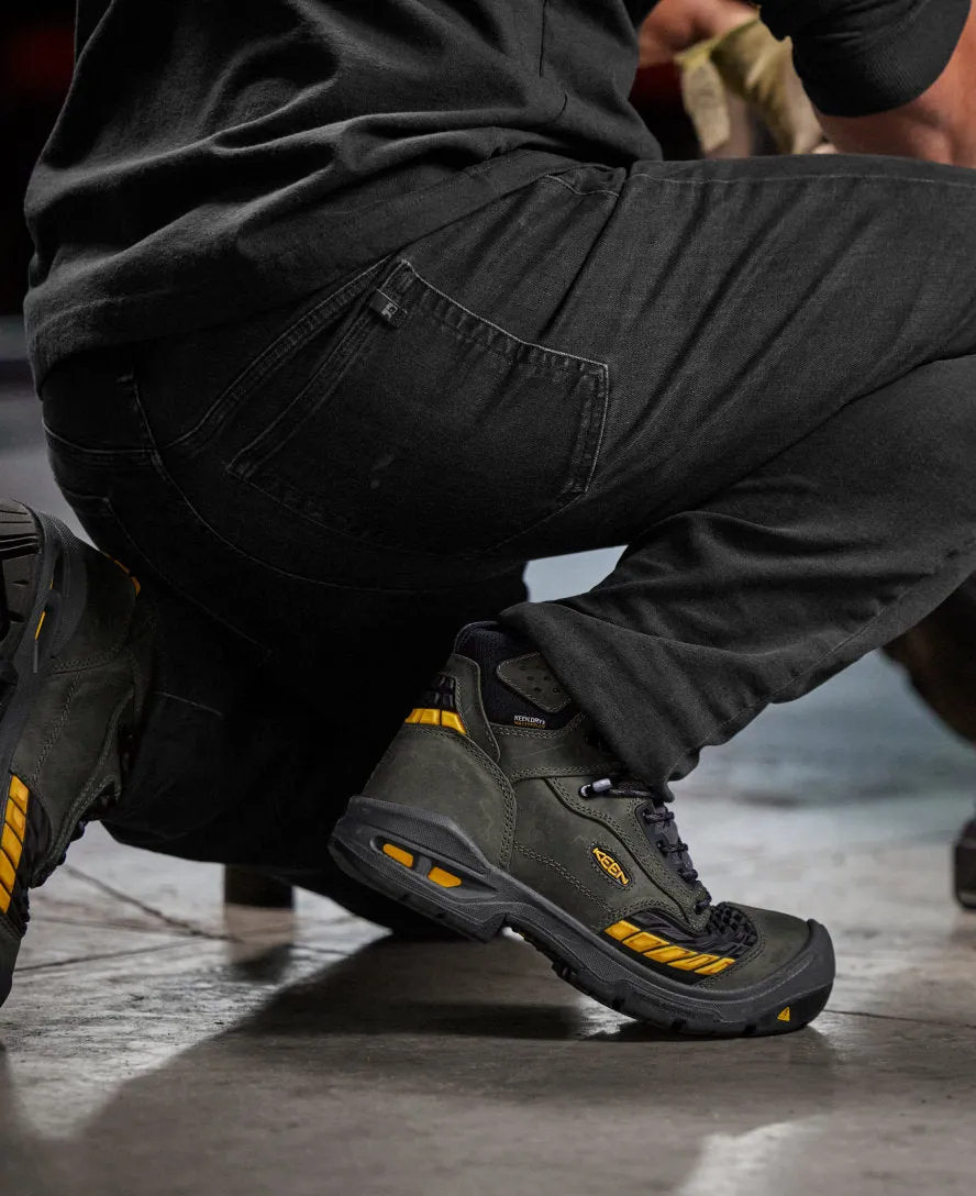 Men's Troy 6" Waterproof Boot (Carbon Toe)  |  Magnet/Black