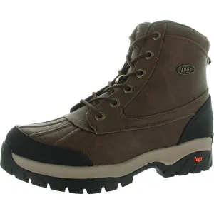 Mens Water Resistant Man Made Winter & Snow Boots