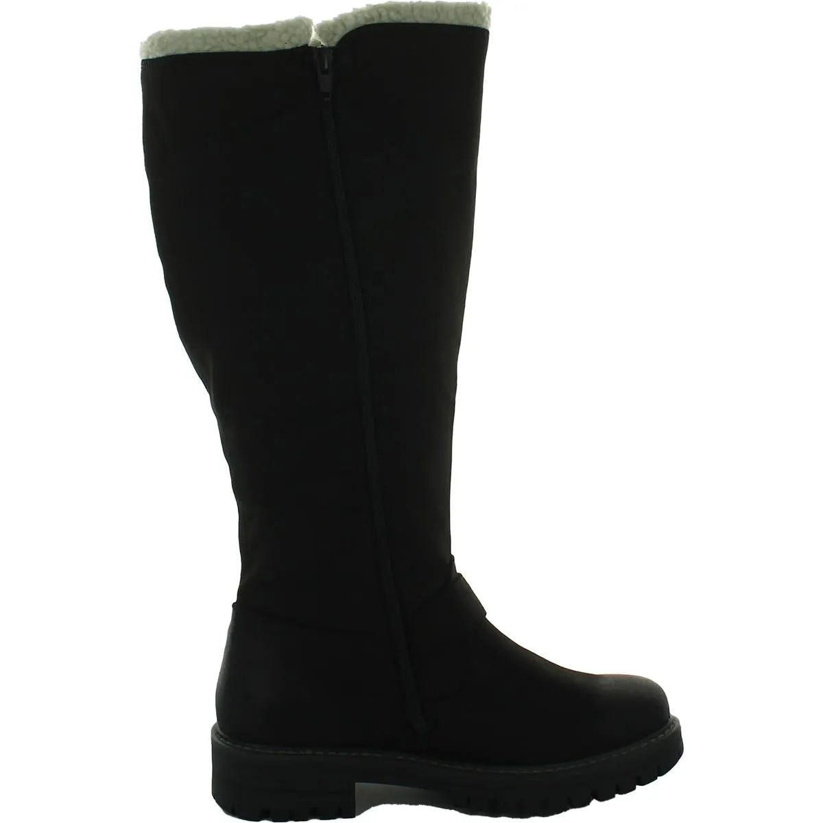 Merritt Womens Faux Leather Cold Weather Winter & Snow Boots