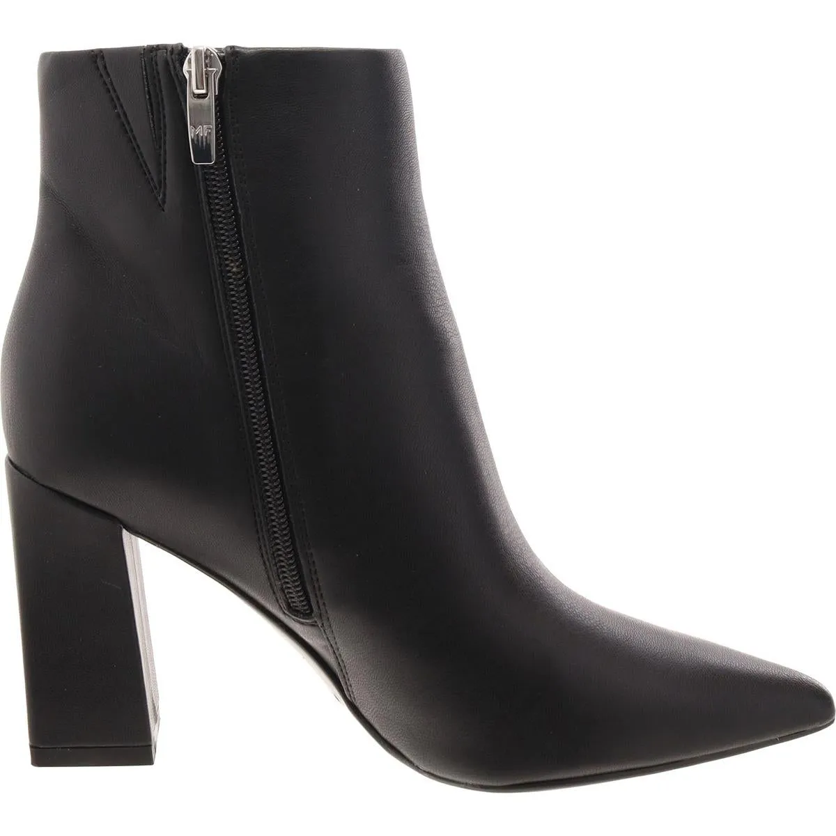 MF Gritana 2 Womens Faux Leather Almond Toe Ankle Boots