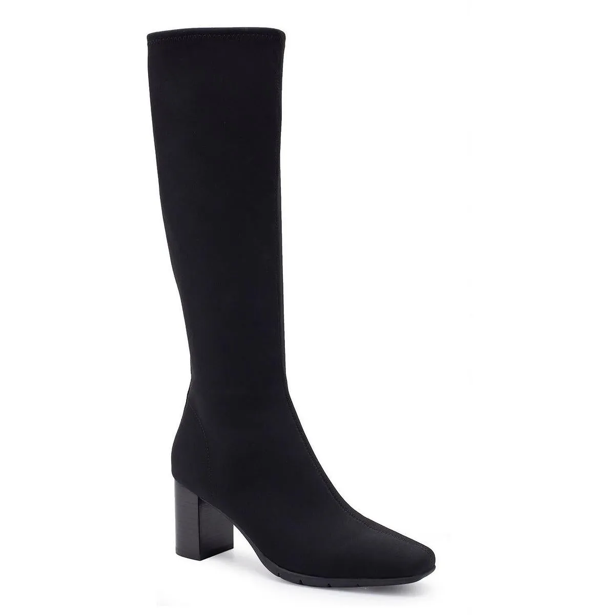 Micah Womens Zipper Man Made Knee-High Boots