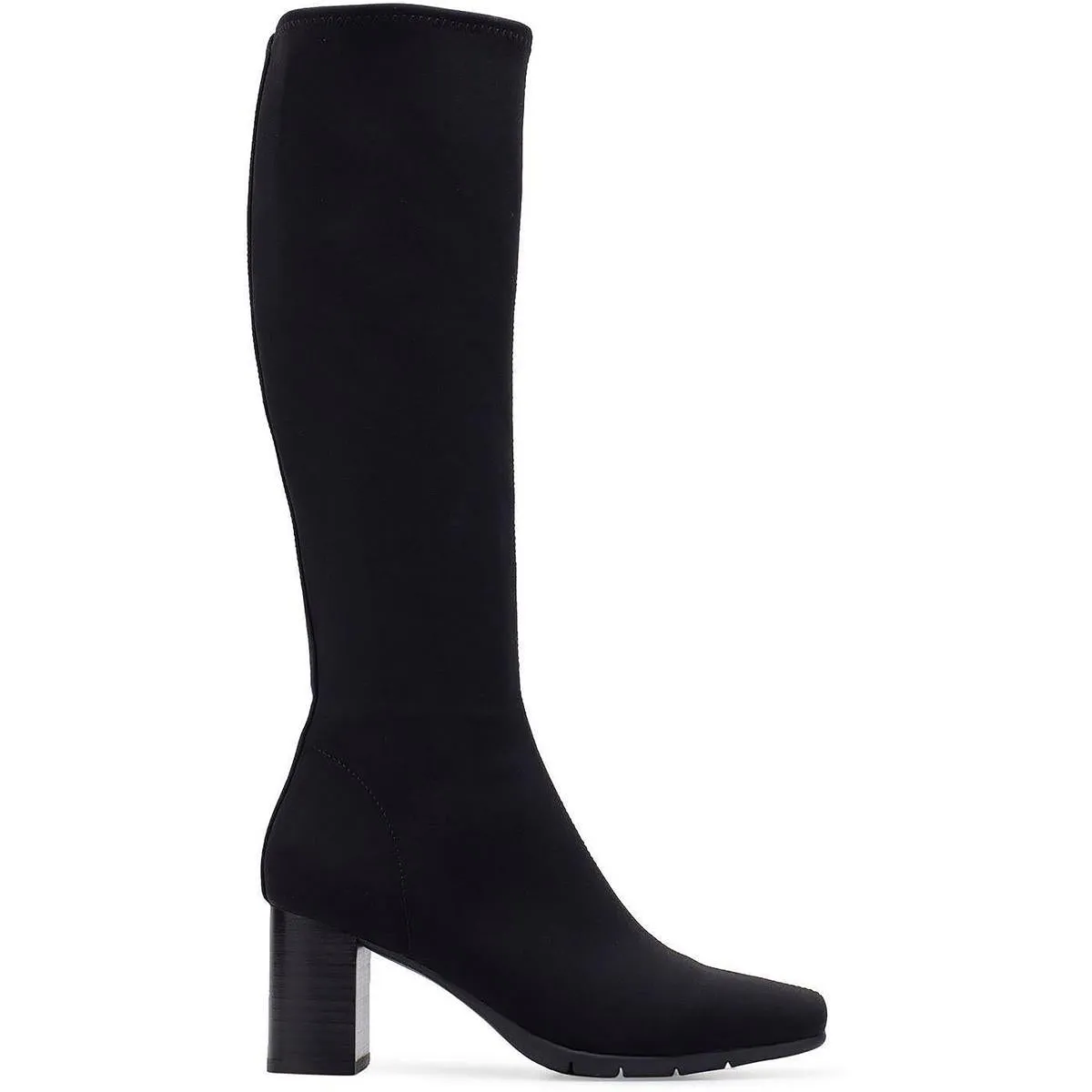 Micah Womens Zipper Man Made Knee-High Boots