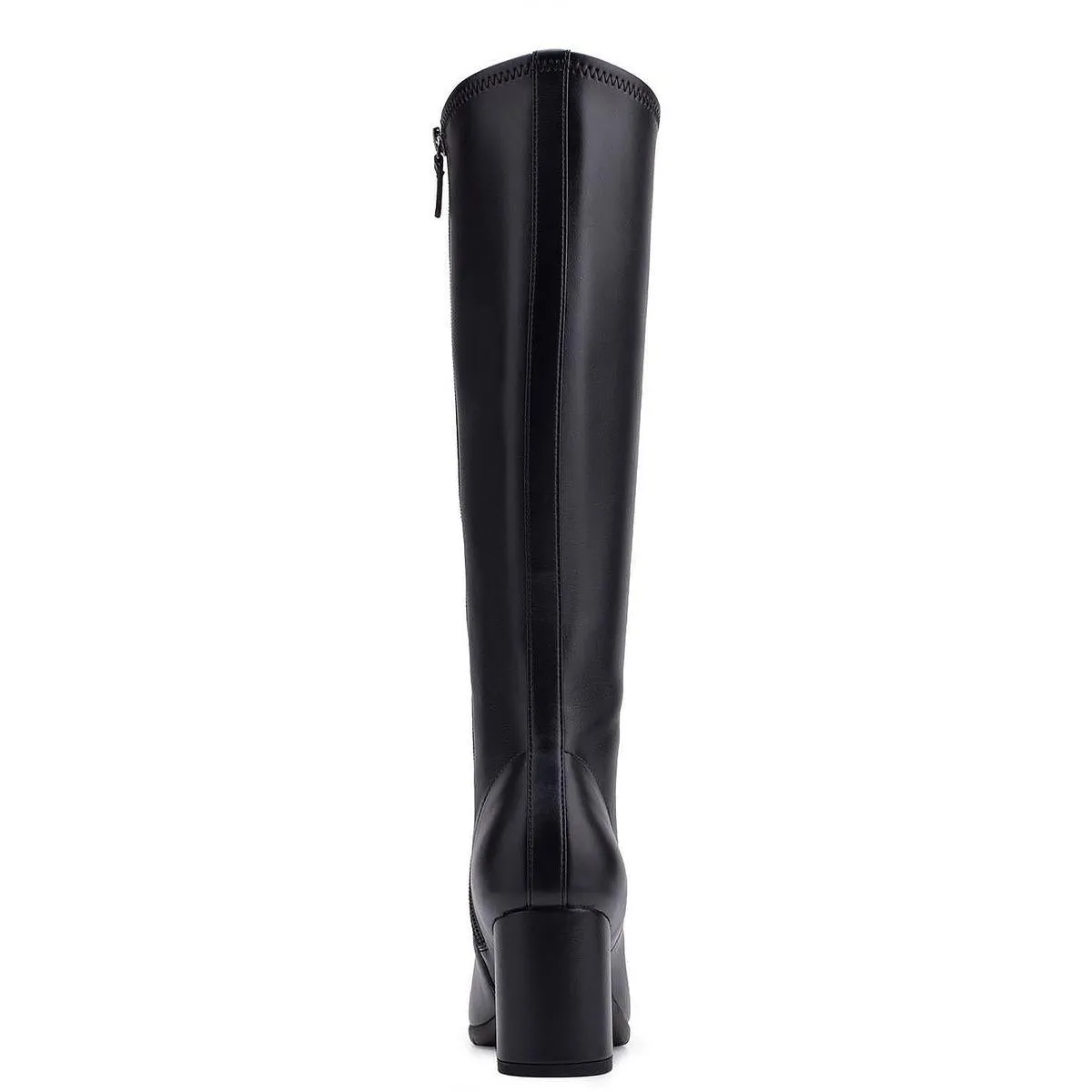 Micah Womens Zipper Man Made Knee-High Boots