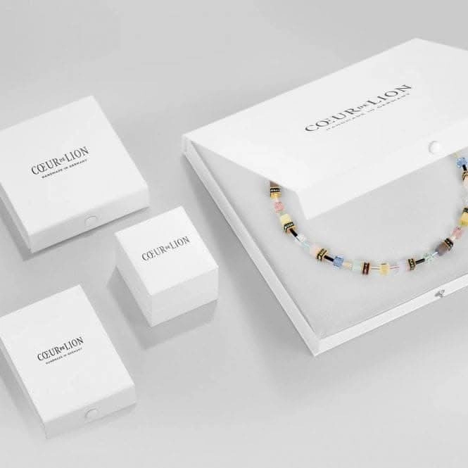 Mini Cubes Magenta Necklace 4565/10-0422