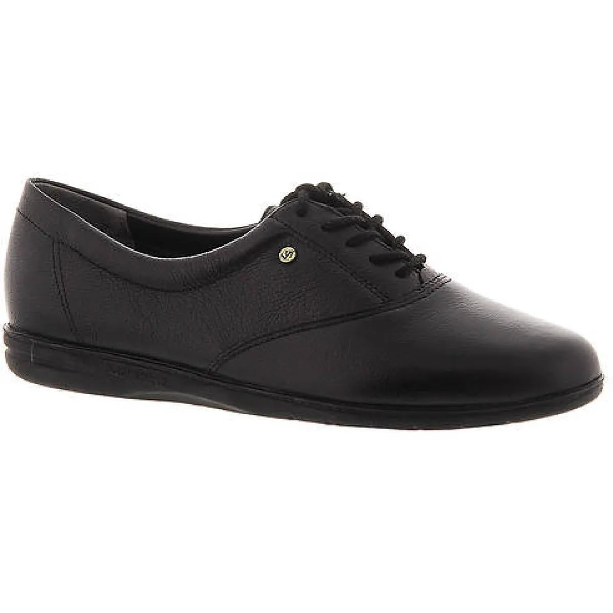 Motion Womens Leather Lace-Up Casual Shoes
