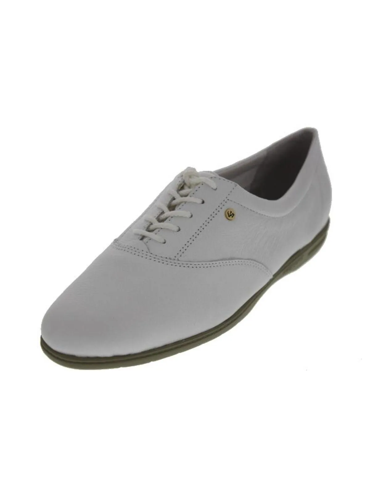Motion Womens Leather Lace-Up Casual Shoes