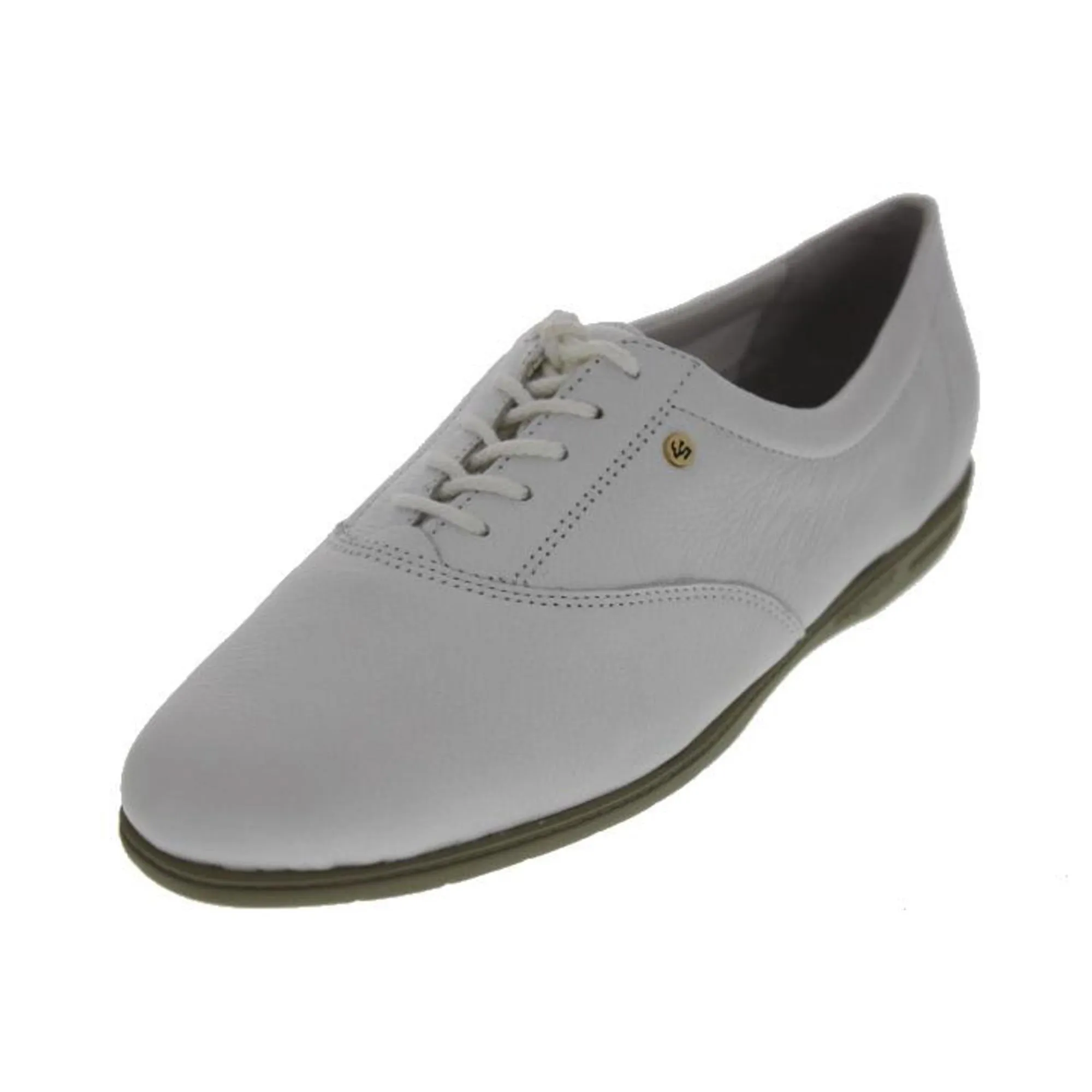 Motion Womens Leather Lace-Up Casual Shoes