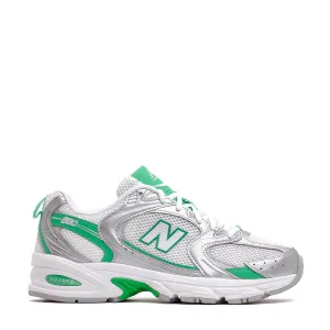 New Balance Unisex 530 Silver Metallic Green Apple U530APL