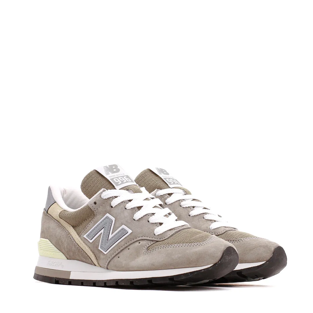 New Balance Unisex 996 Grey Made In USA U996GR