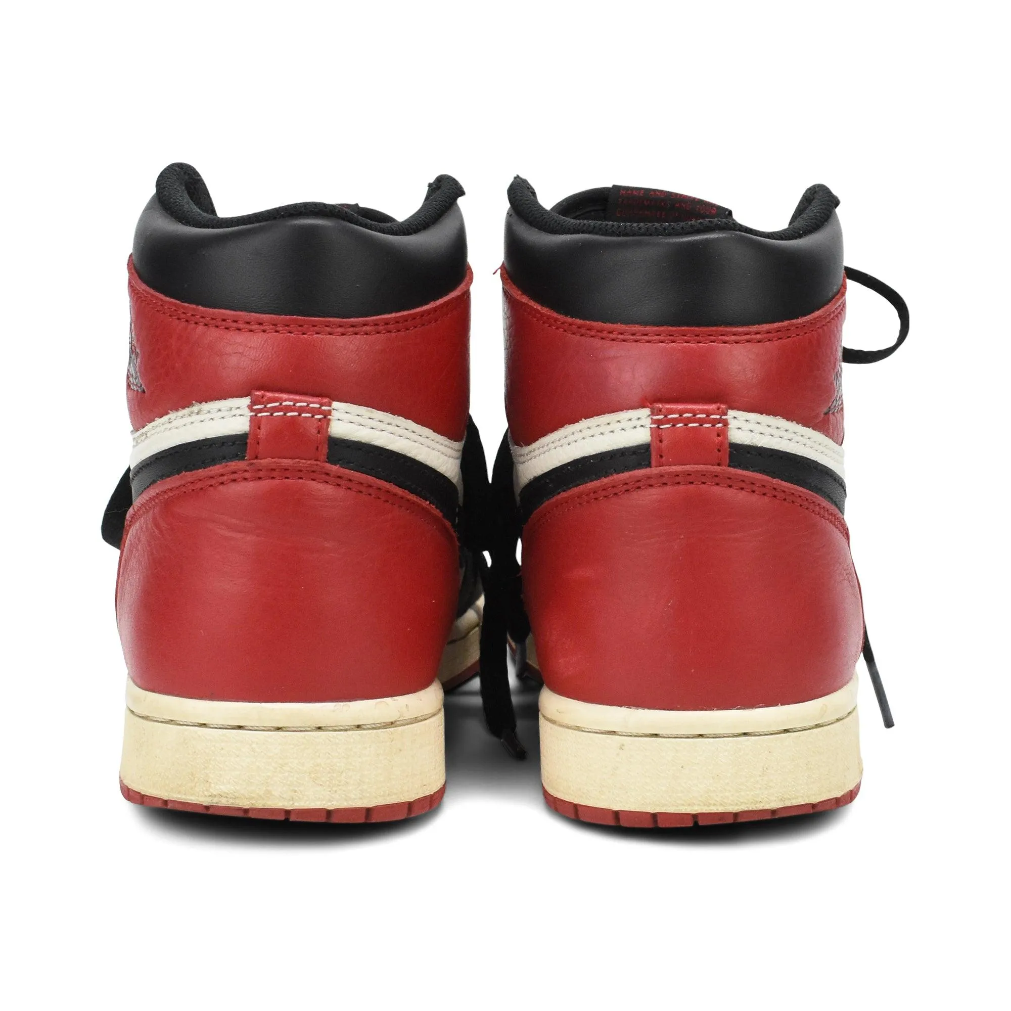 Nike Jordan 'Bred Toe' Sneakers - Men's 42