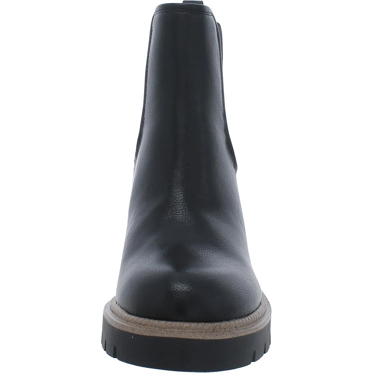 Nilo Womens Faux Leather Pull On Chelsea Boots