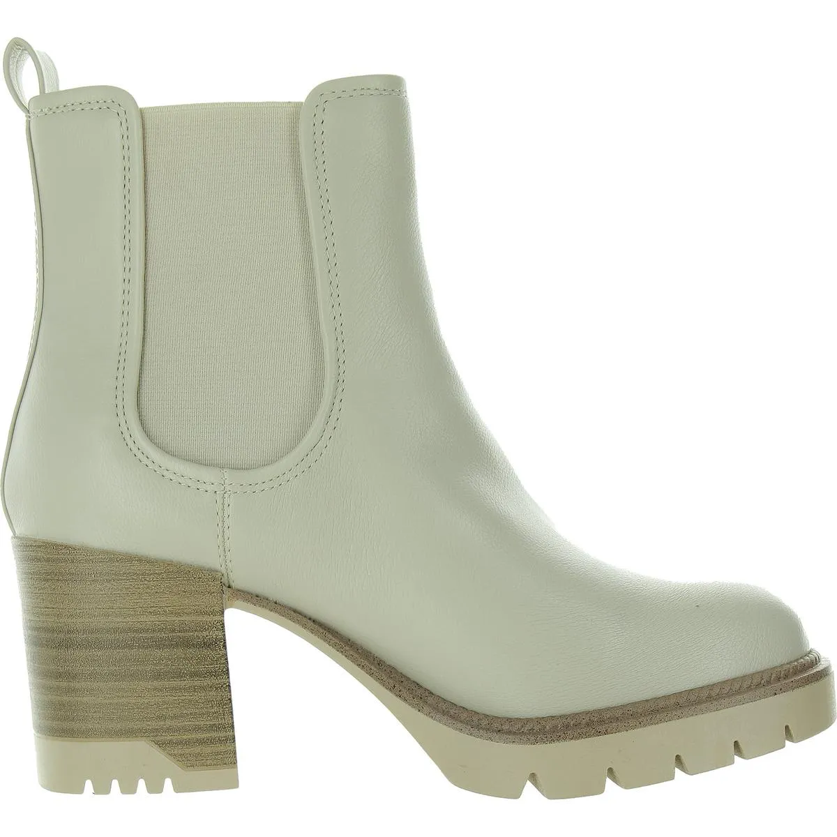 Nilo Womens Faux Leather Pull On Chelsea Boots