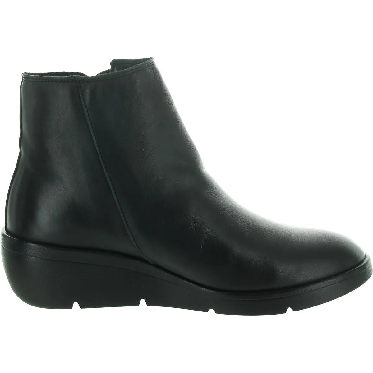 Nula 550 Womens Logo Leather Wedge Boots