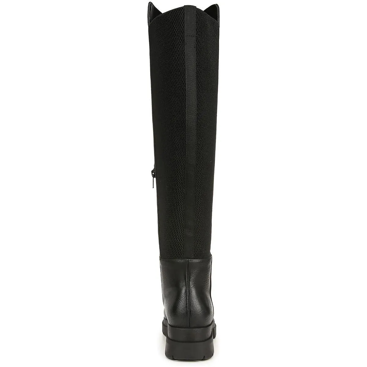 Olga Womens Faux Leather Tall Over-The-Knee Boots