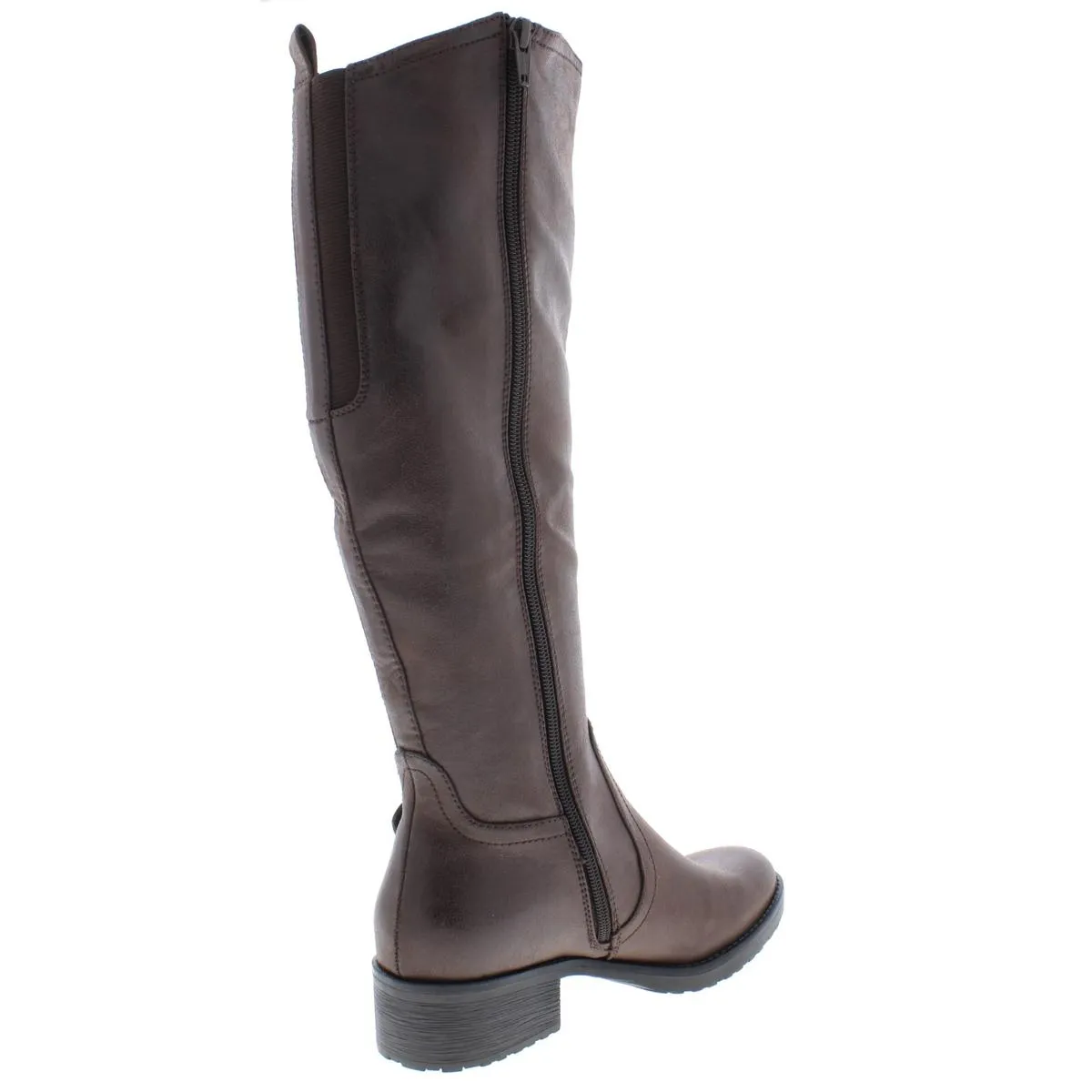 Oria Womens Padded Insole Knee-High Riding Boots