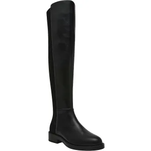 Panna Womens Faux Leather Tall Over-The-Knee Boots