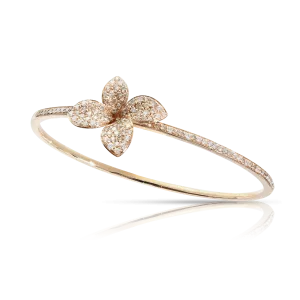 Pasquale Bruni Petit Garden 18ct Rose Gold White and Champagne Diamond Bracelet
