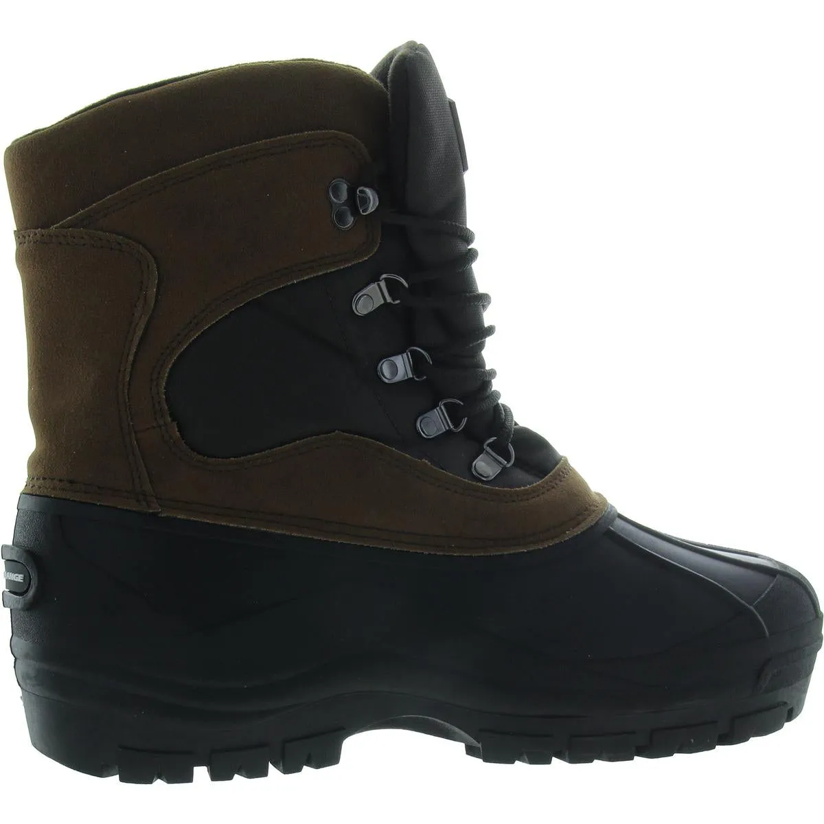 Peak Mens Two Tone Man Made Winter & Snow Boots