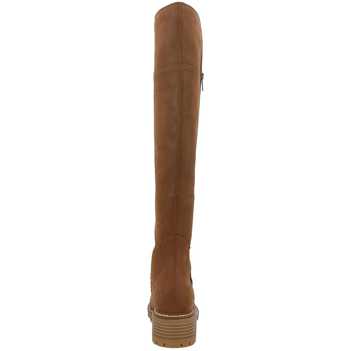 PIKE Womens Open Stitch Manmade Over-The-Knee Boots