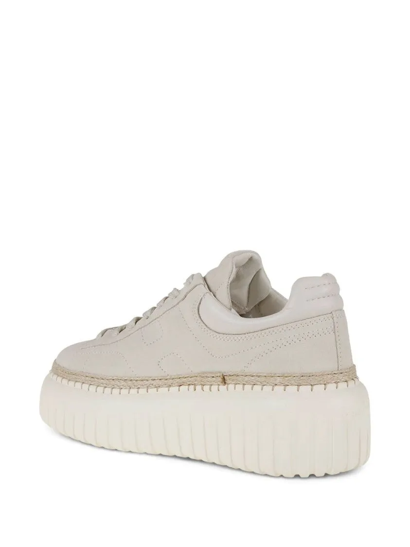 Pink Sneakers With Textured Sole