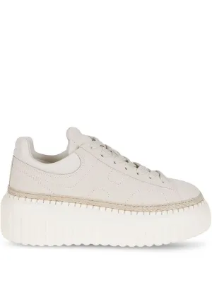Pink Sneakers With Textured Sole