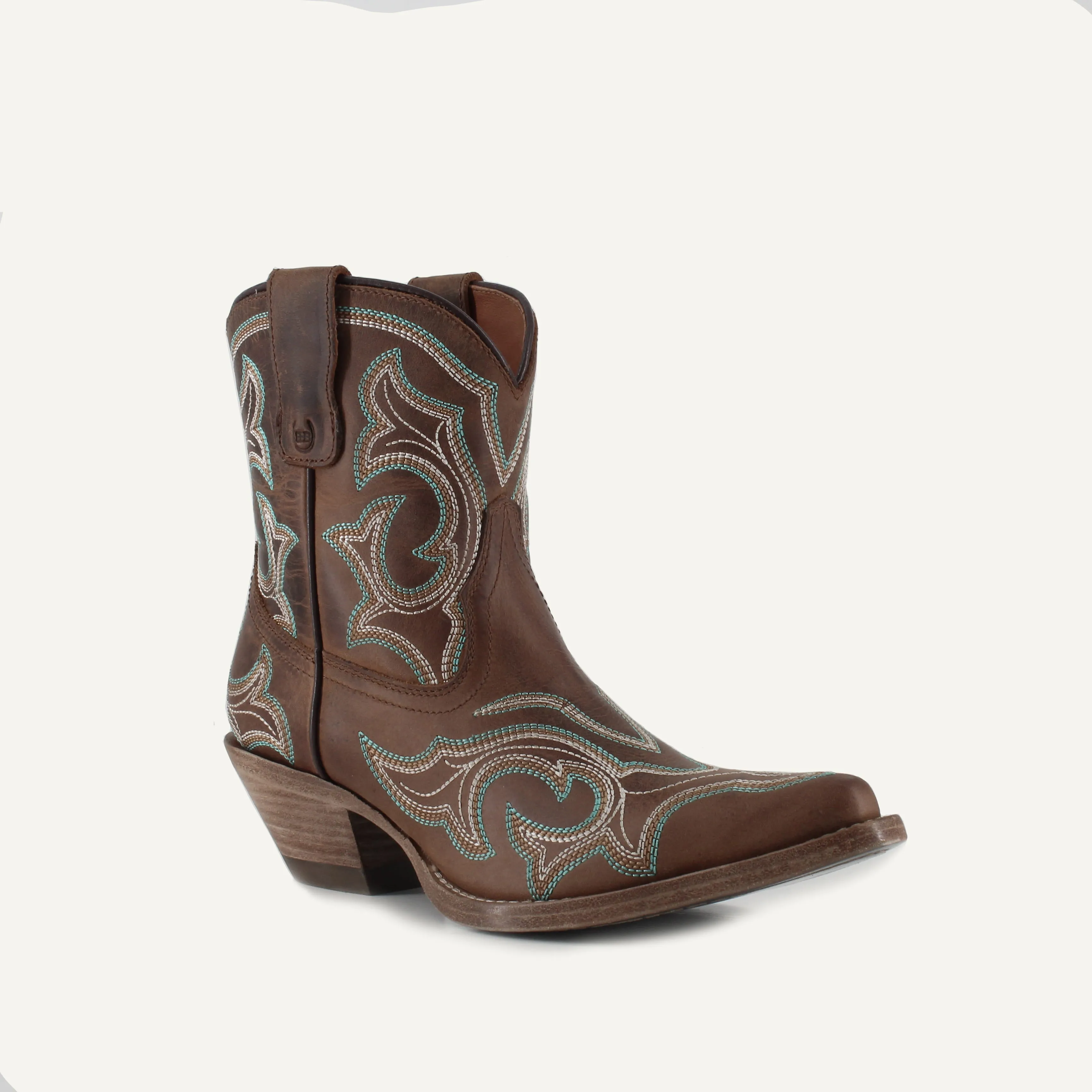 Regina Leather Cowgirl Boots - Classic Western Elegance & Comfort By Buck & Brana reg