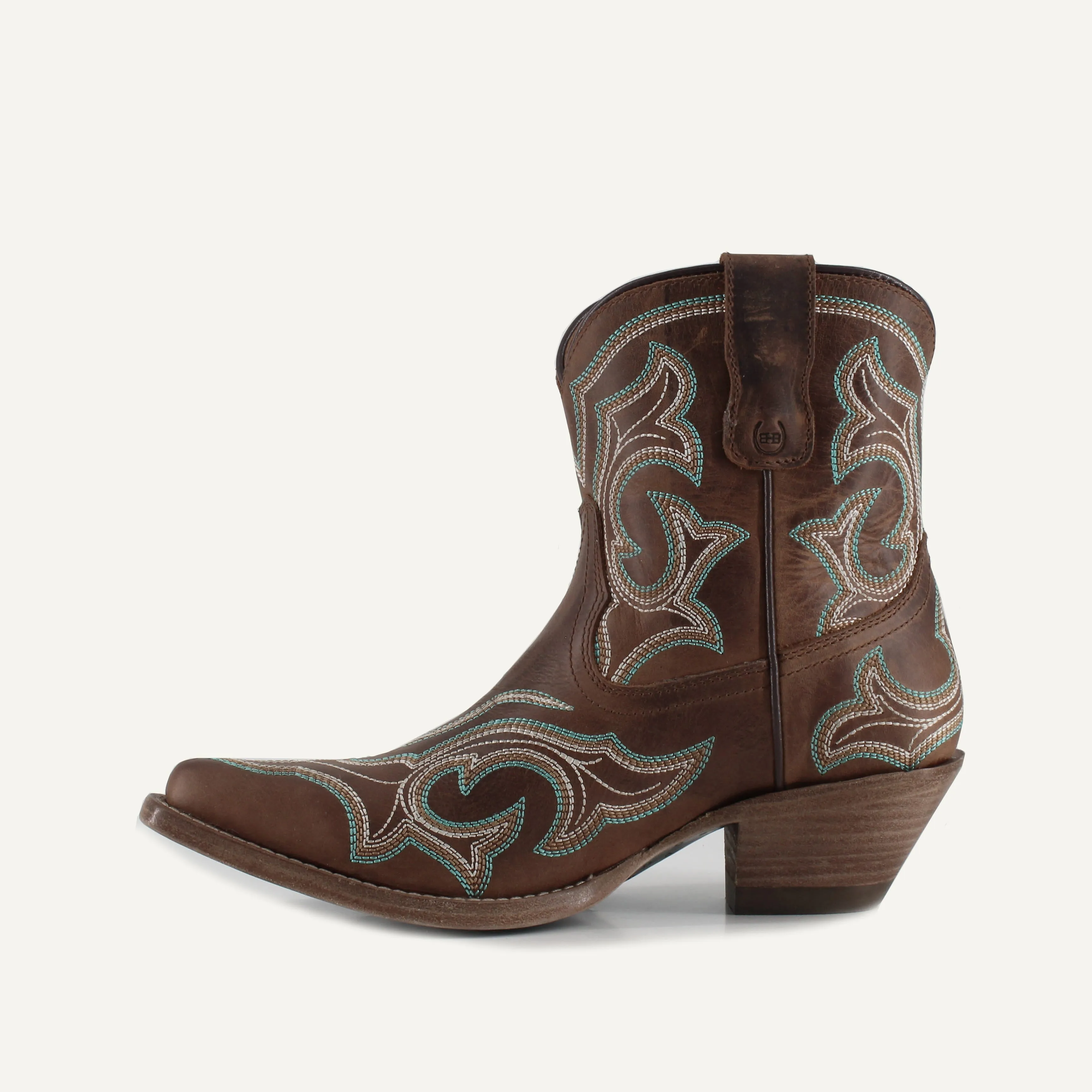 Regina Leather Cowgirl Boots - Classic Western Elegance & Comfort By Buck & Brana reg