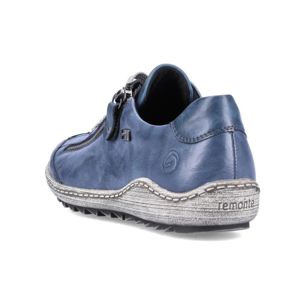 Remonte Liv 02 Navy Leather Sneaker (Women's)