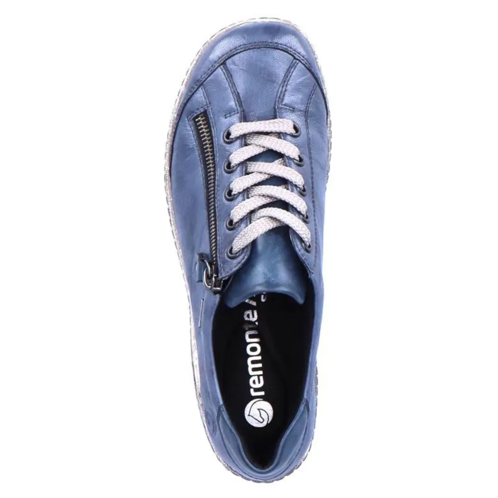 Remonte Liv 02 Navy Leather Sneaker (Women's)